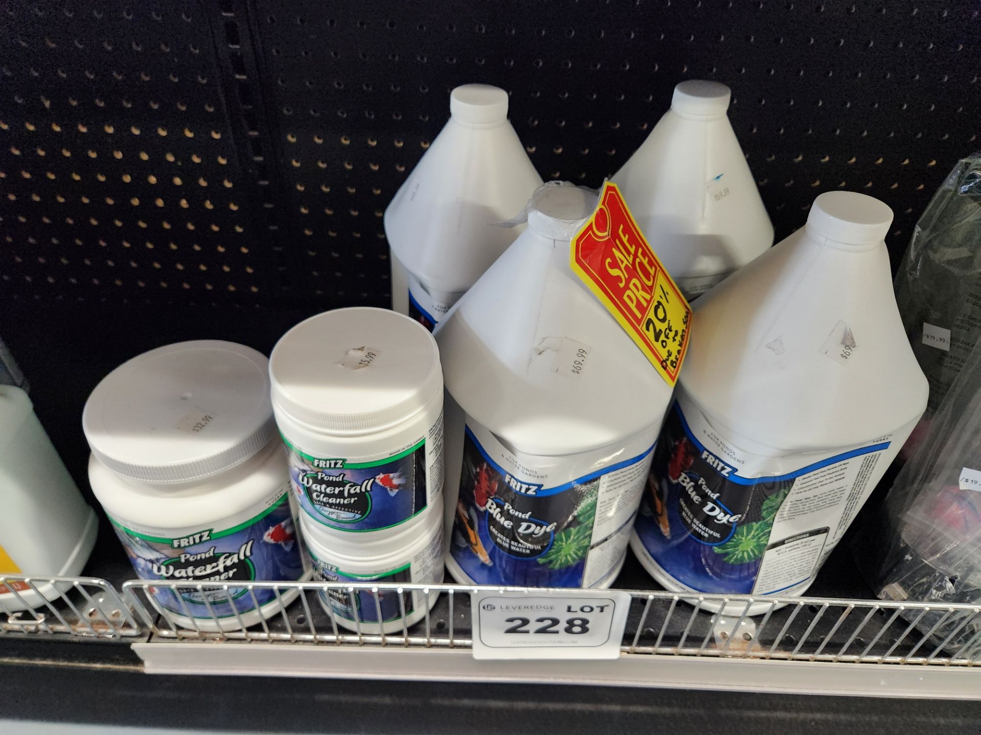 Lot of Assorted Water Treatment Chemicals