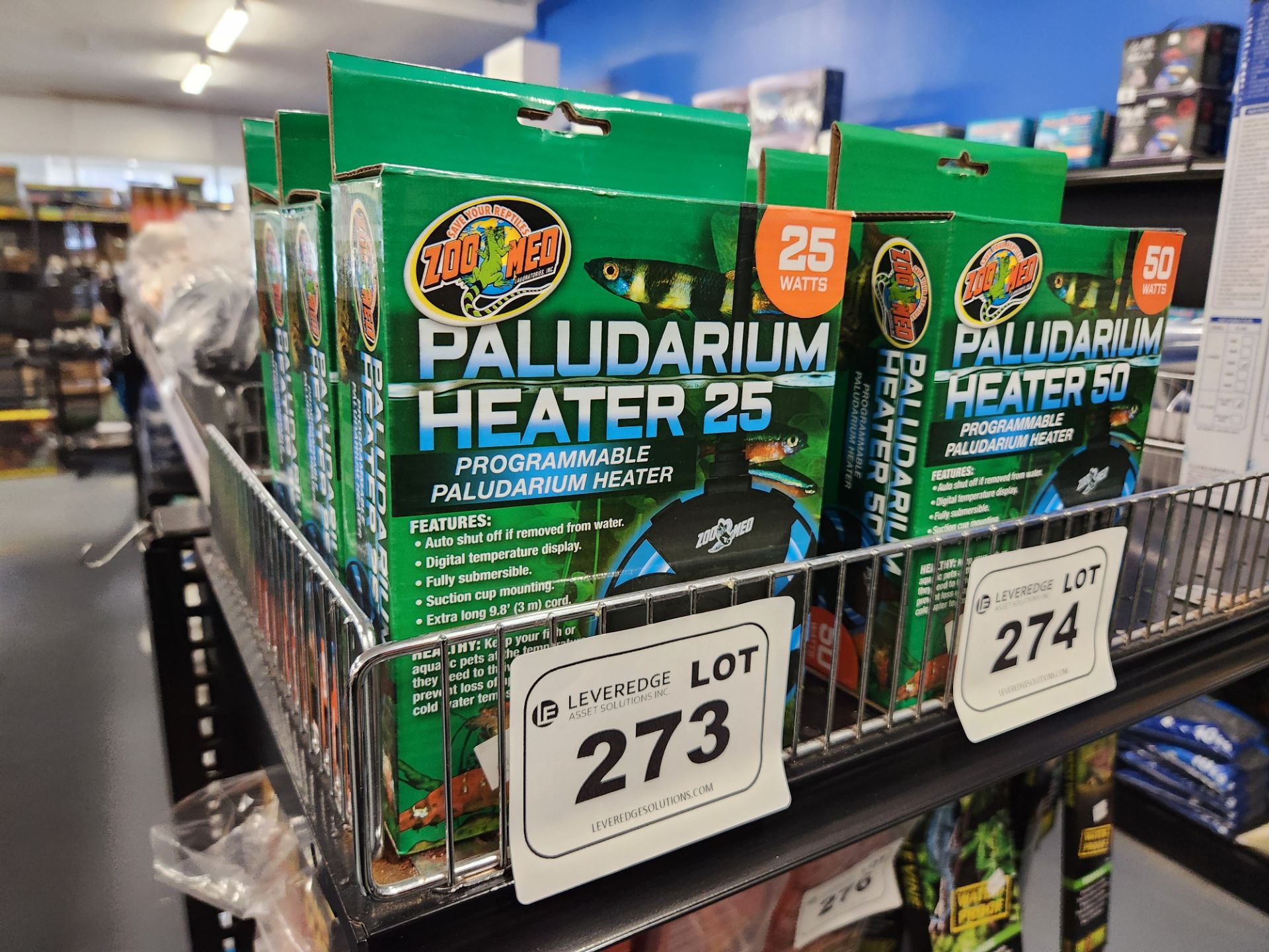 Lot of (3) Paludarium Programmable Heaters 25W