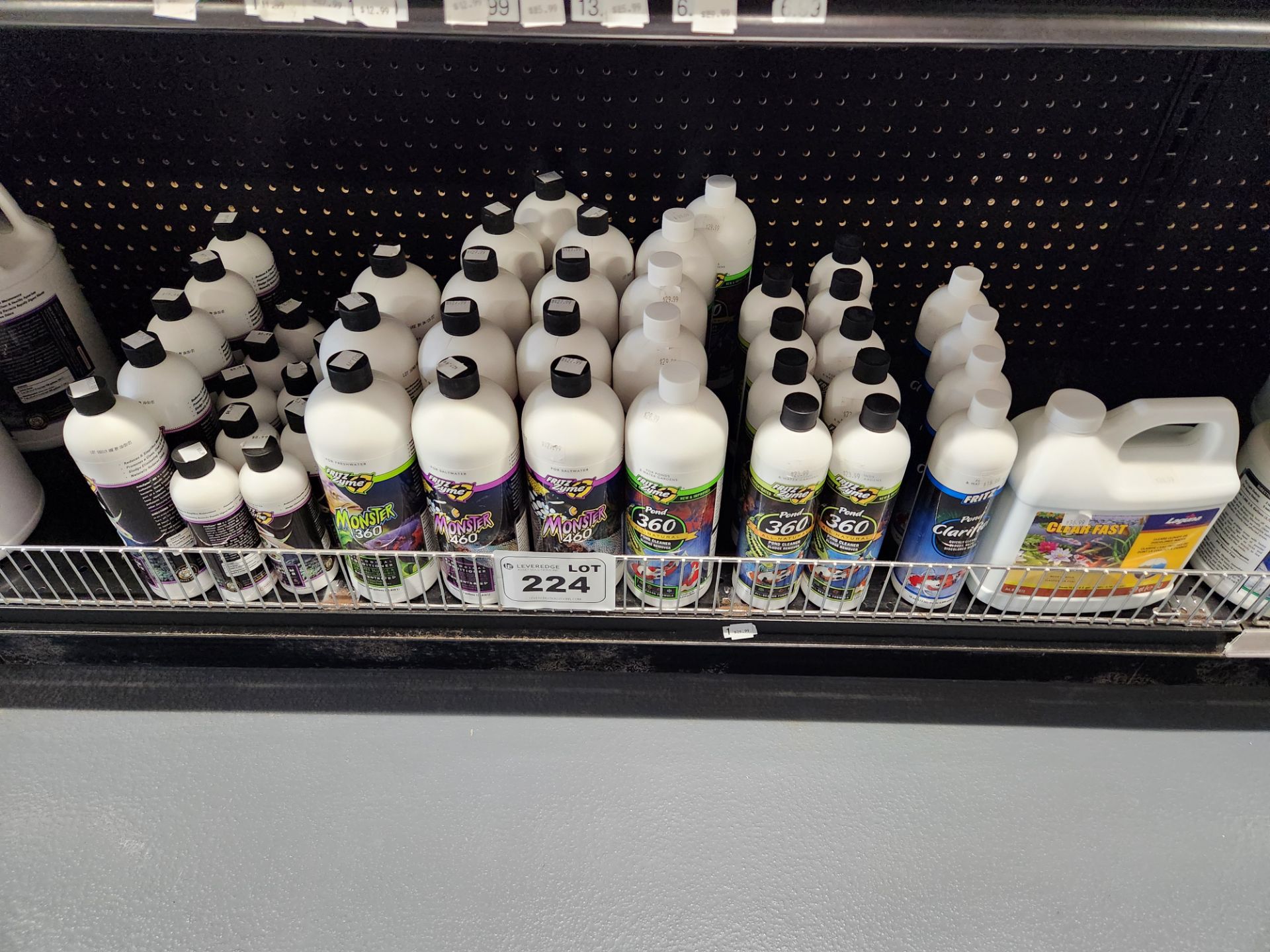 Lot of Assorted Water Treatment Chemicals