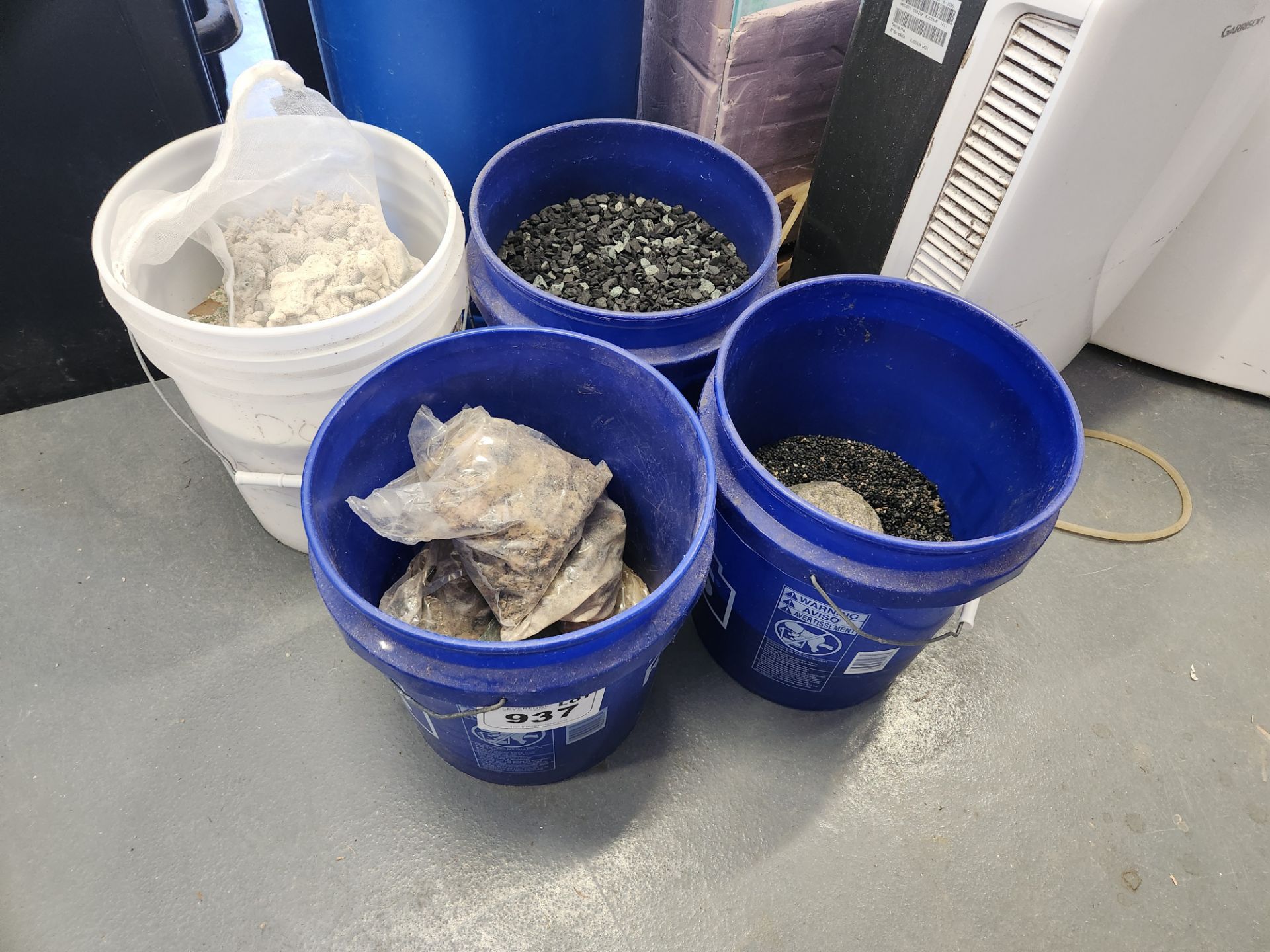 Lot of Pails w/ Substrate