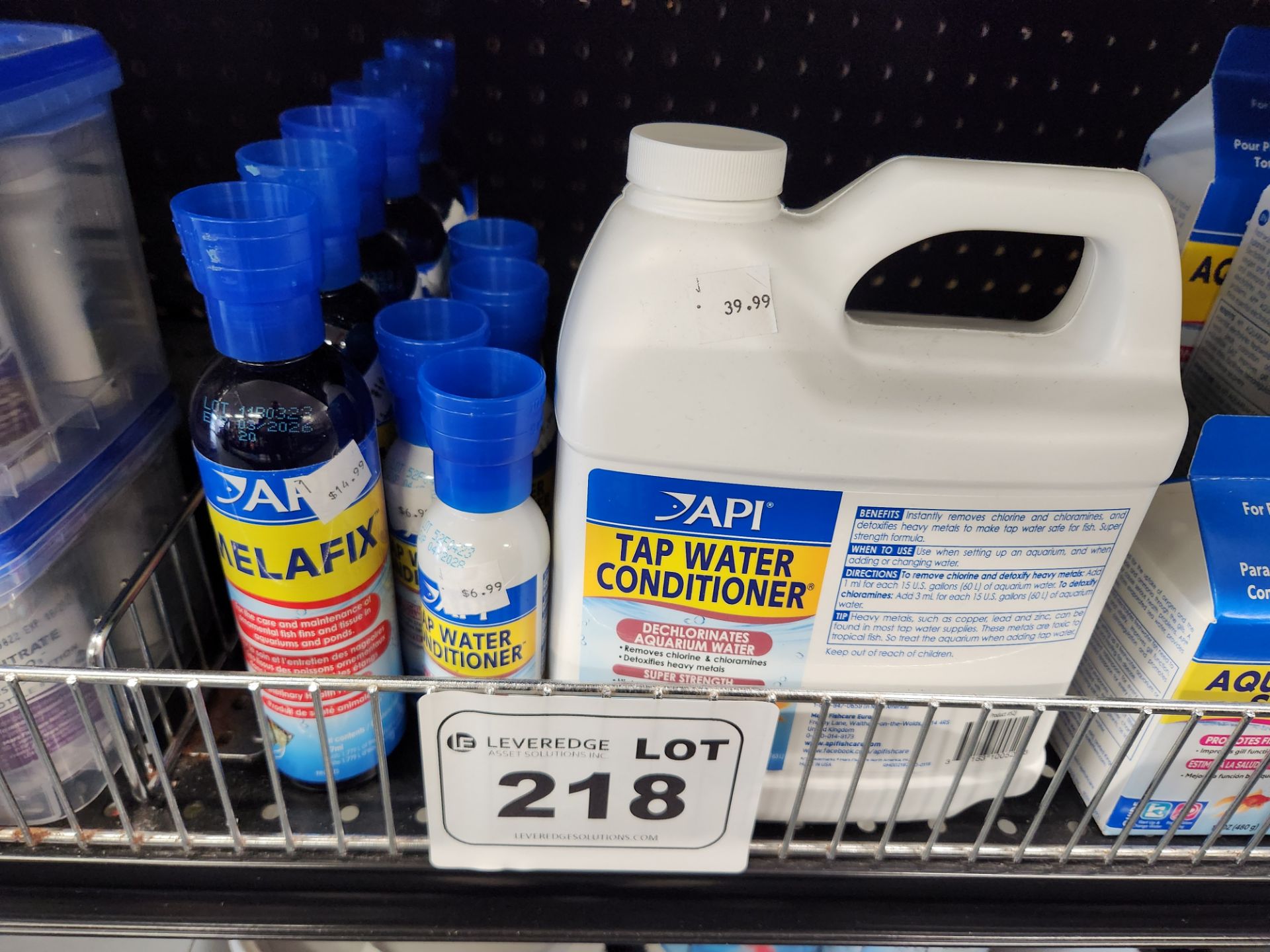 Lot of Tap Water Conditioner and Melafix