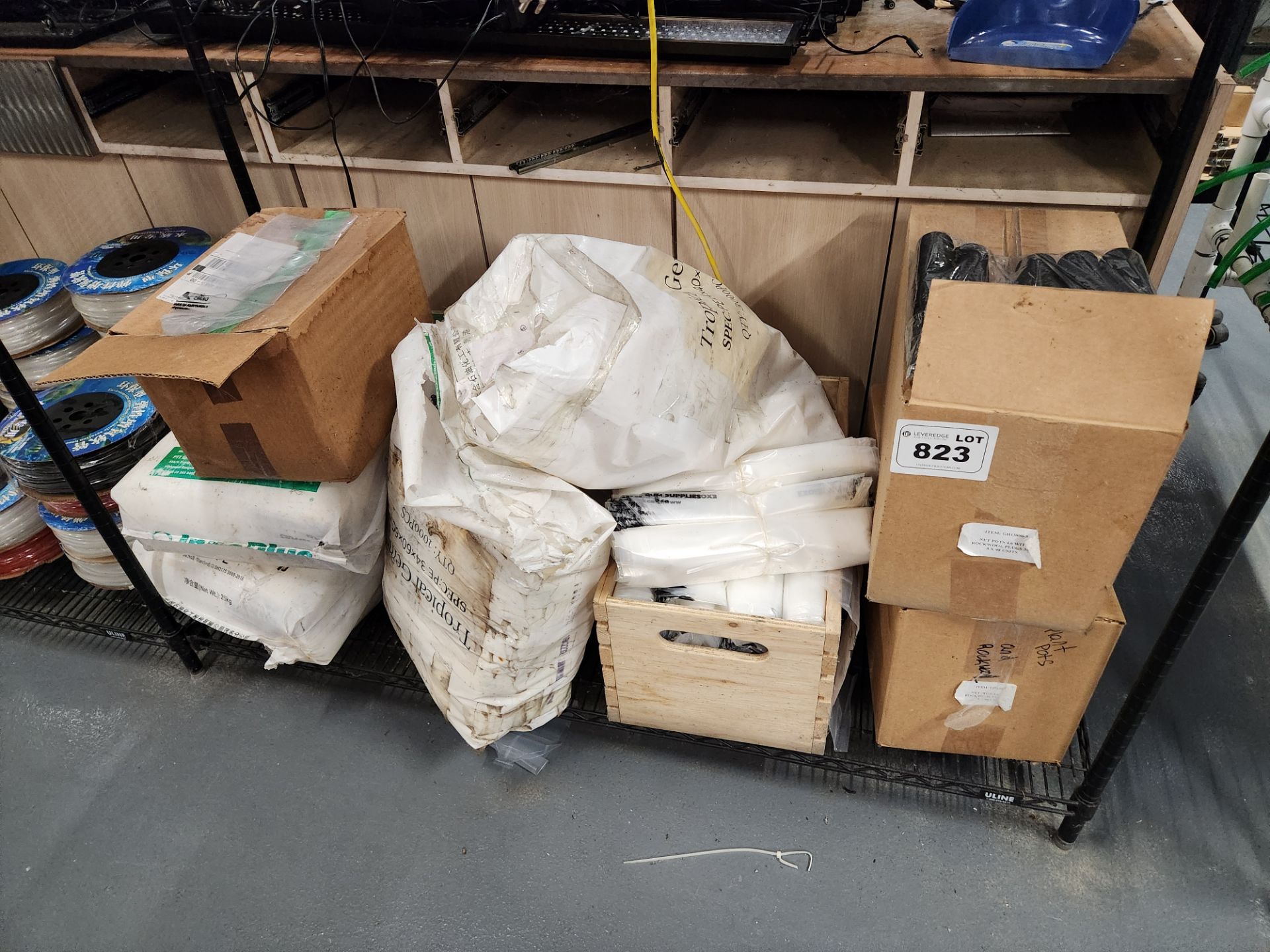 Lot of Net Pots and Fish Bags