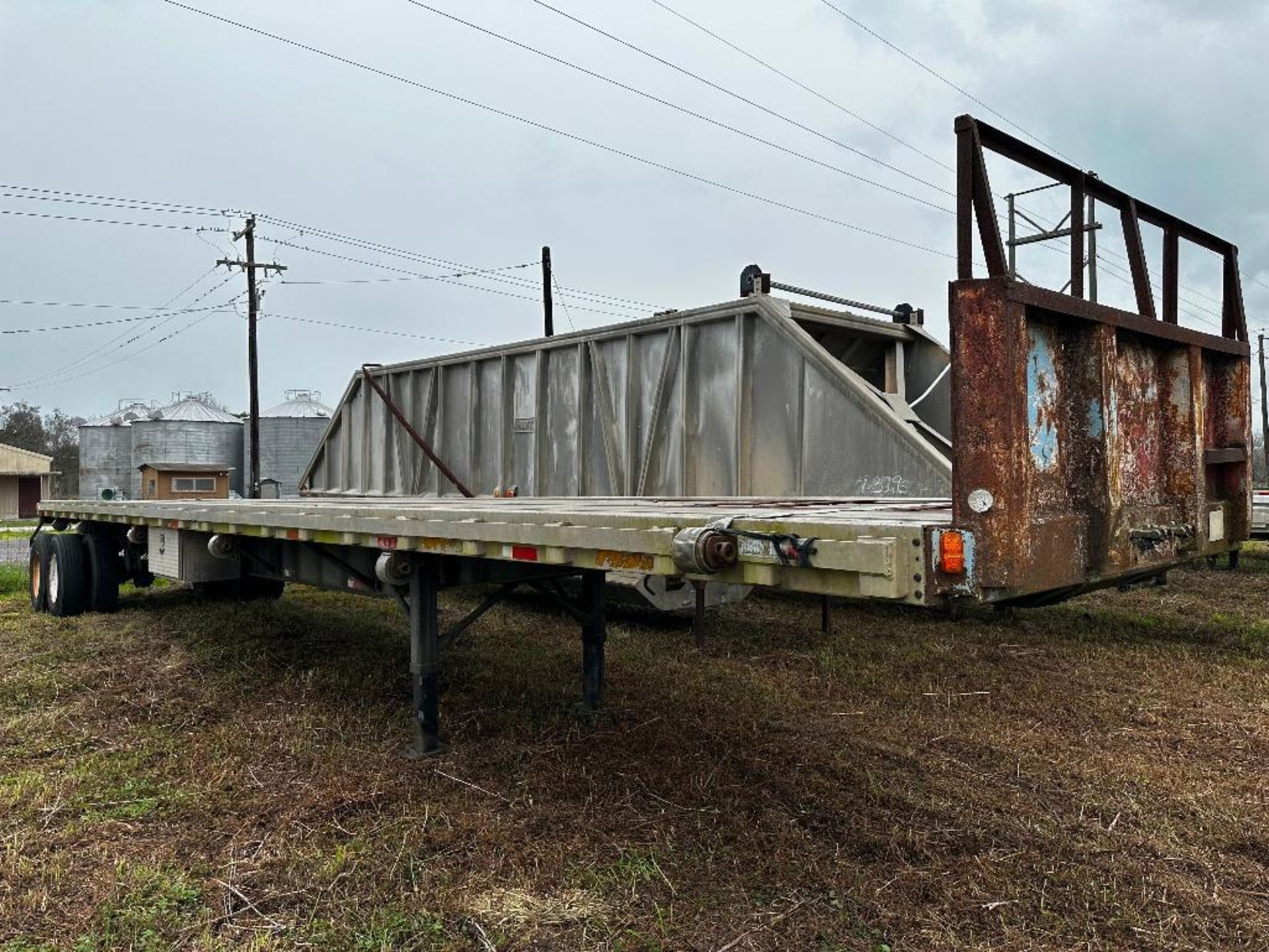 1985 Fruehauf Flatbed Trailer