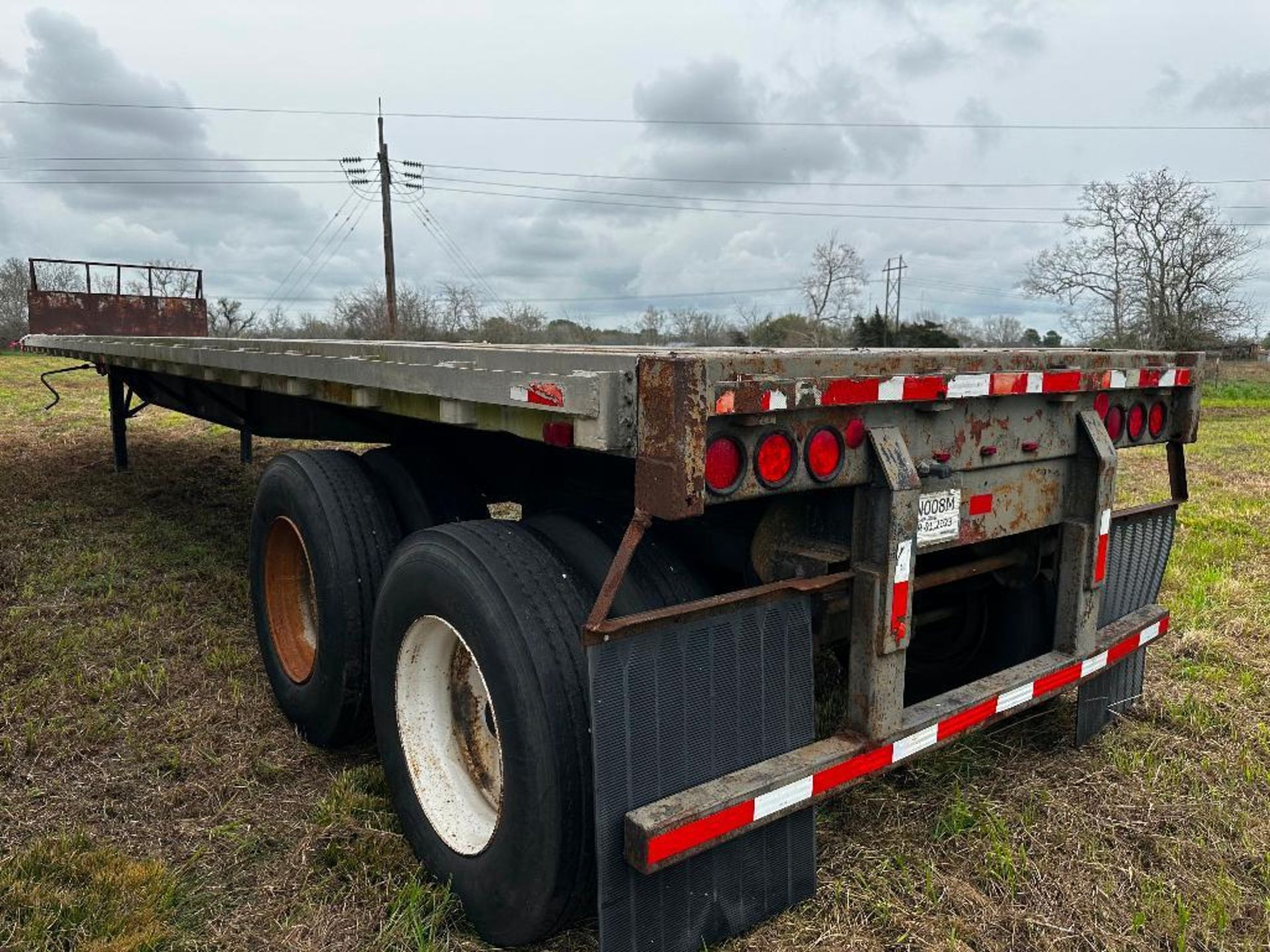 1985 Fruehauf Flatbed Trailer - Image 10 of 24