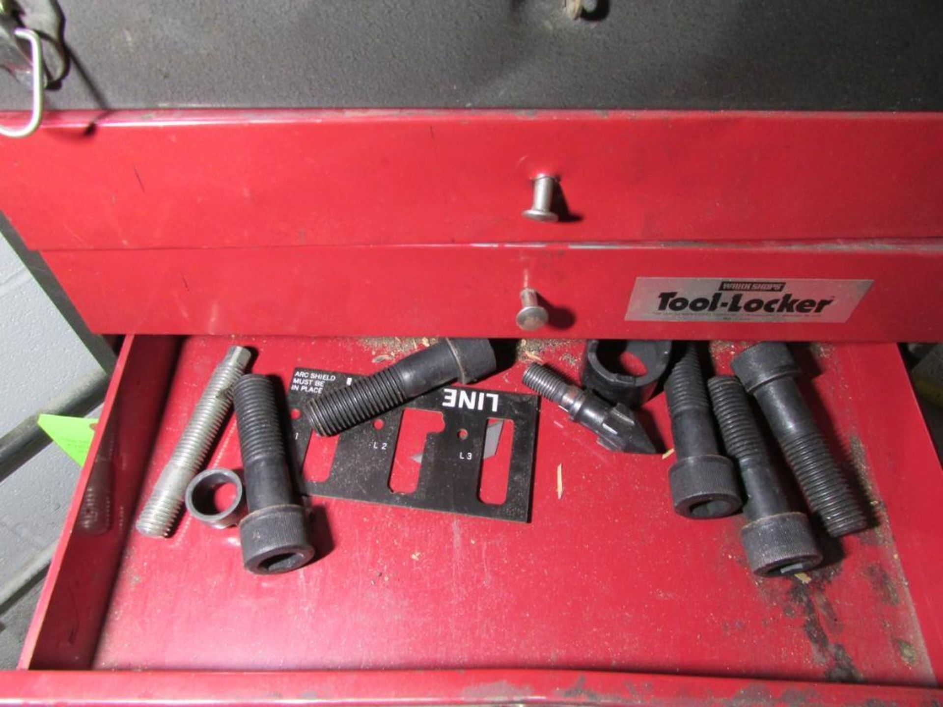 Work Shops Tool-Locker 1-Door Rolling and 3-Drawer Open Top Tool Lockers - Image 12 of 12