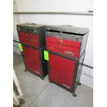 Work Shops Tool-Locker 1-Door Rolling and 3-Drawer Open Top Tool Lockers