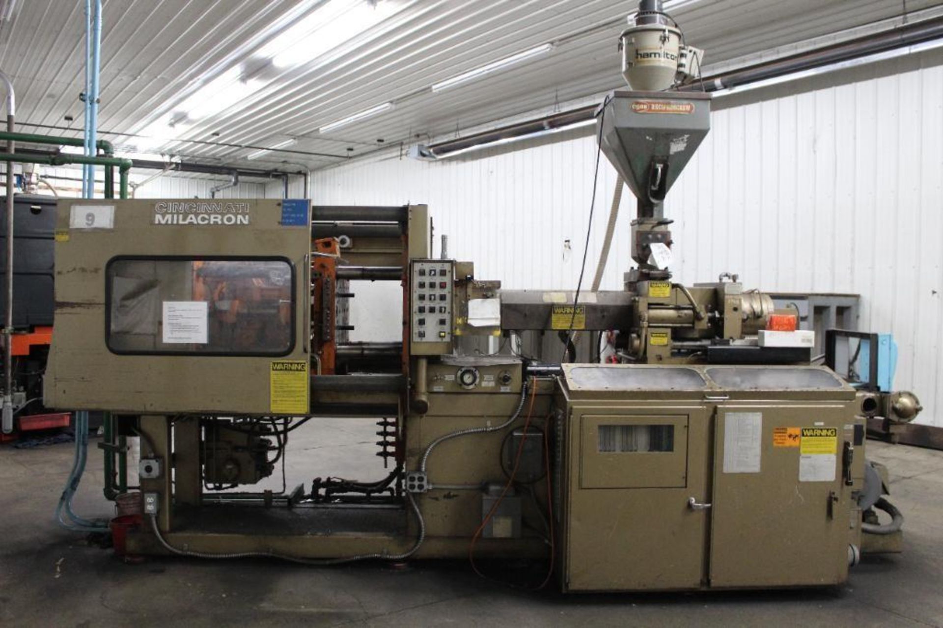 Cincinnati Milicron Model T75-8 75-Ton Injection Mold Machine Press - Image 6 of 24