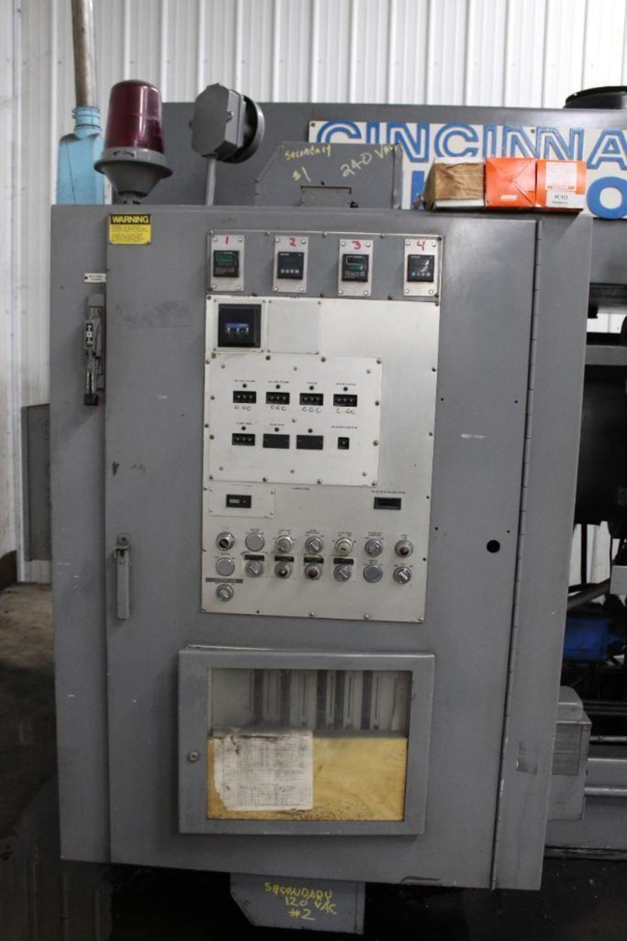 Cincinnati Milicron Model 250-12OZPC111 250-Ton Injection Mold Machine Press - Image 13 of 21