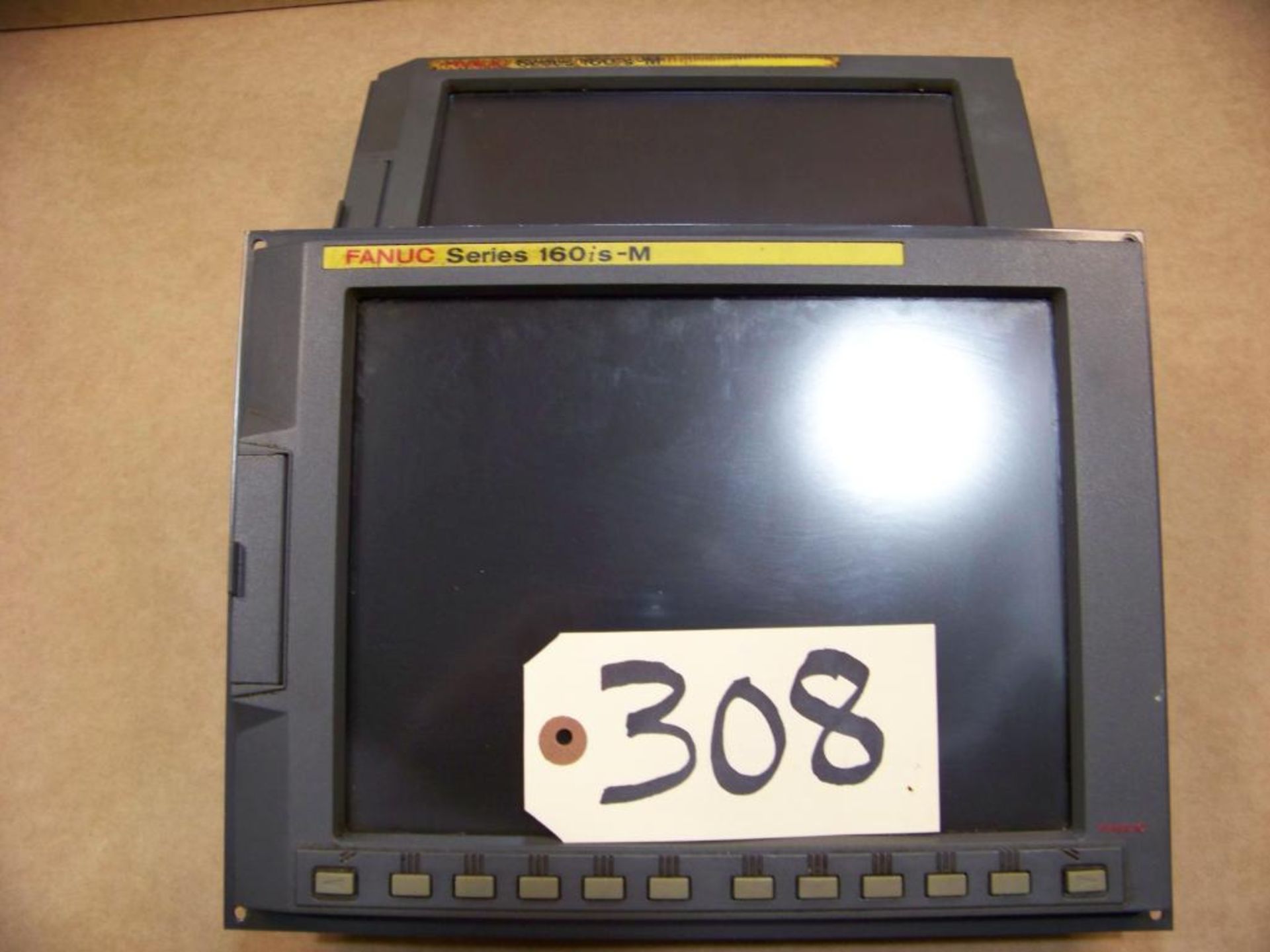 2 FANUC A02B-0281-D505 LCD COLOR DISPLAY W/ALL CARDS AND MODULES