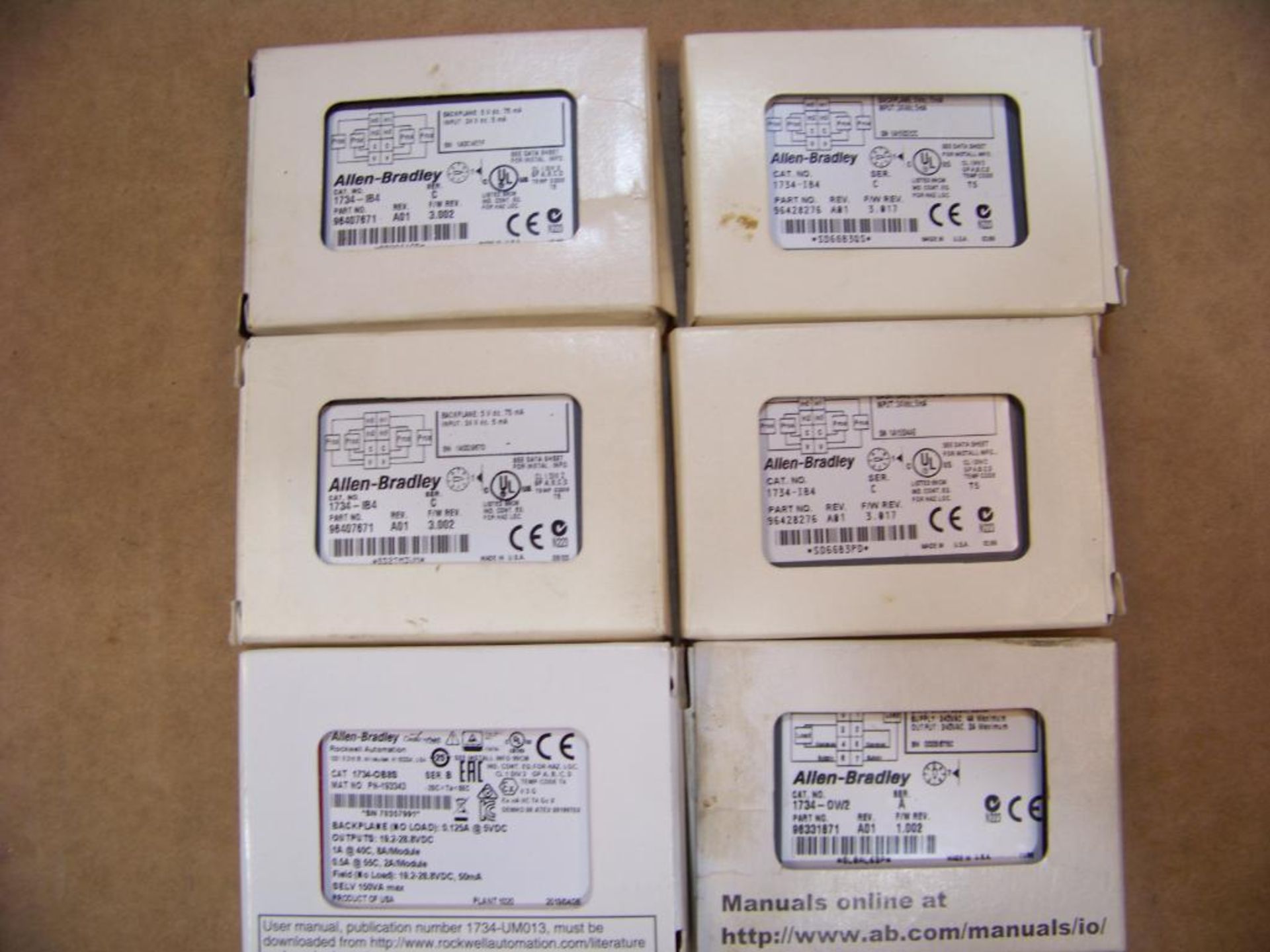 6 ALLEN BRADLEY I/O MODULES, NEW IN BOXES - Image 2 of 2