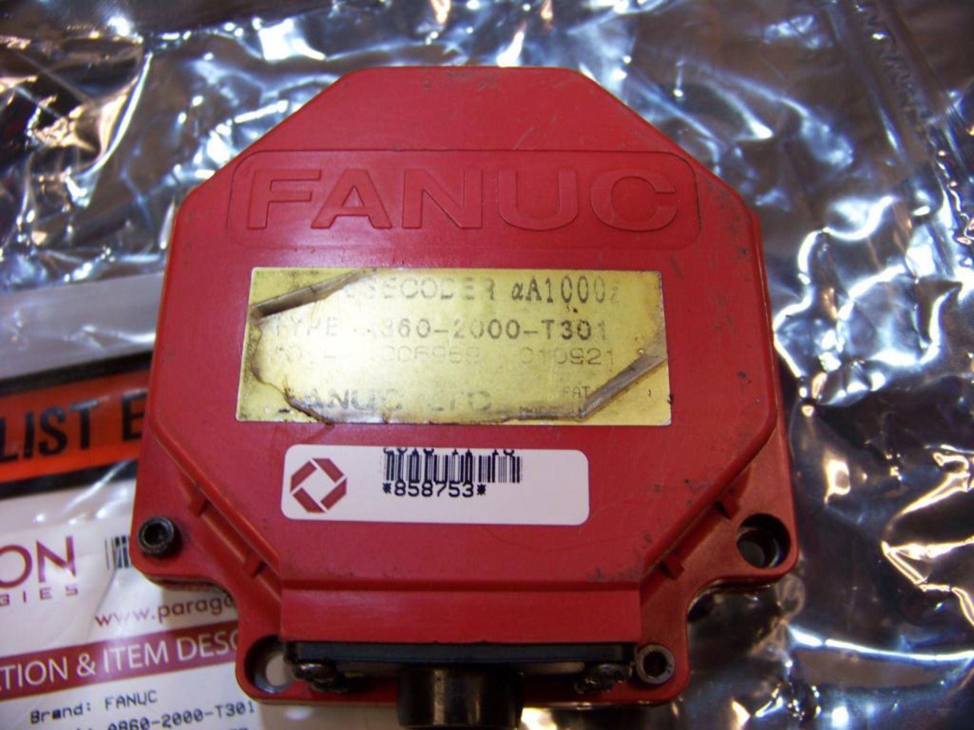 FANUC A860-2000-T301 ENCODER, REFURBISHED - Image 2 of 2