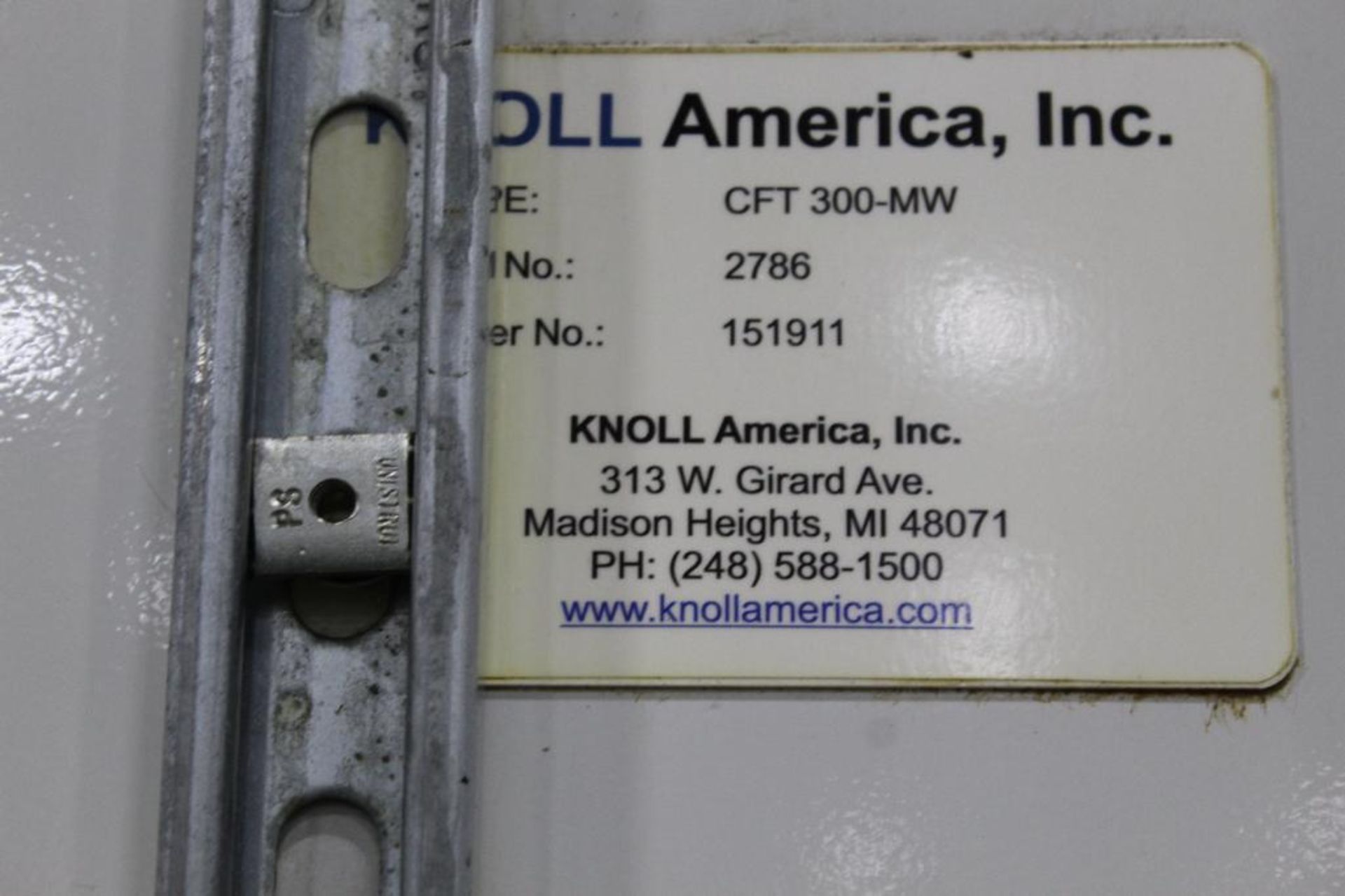 Knoll America Recirculating Chiller CFT 300-MW - Image 4 of 13