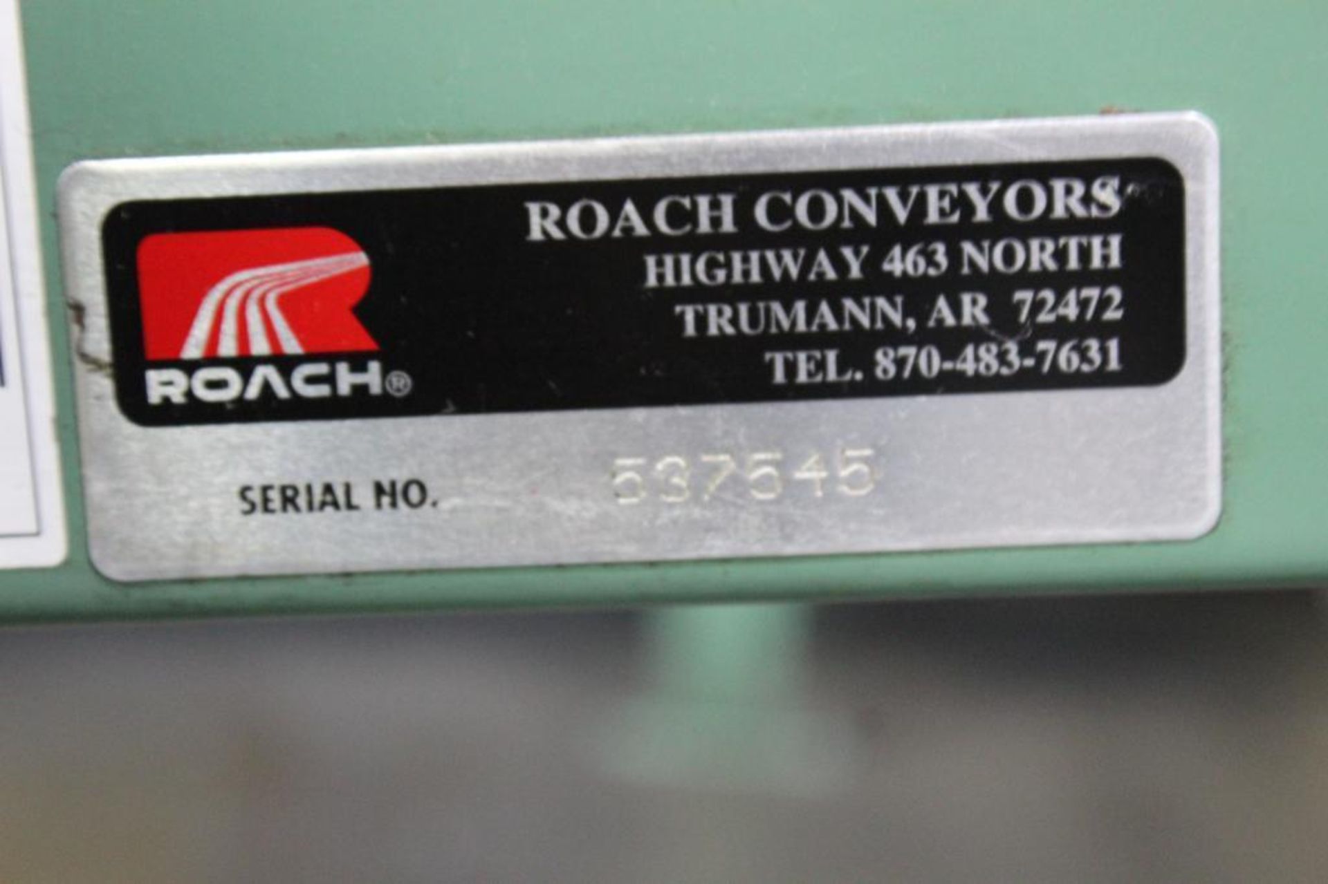 Roach Systems Conveyor P-300 12'x13" - Image 4 of 6