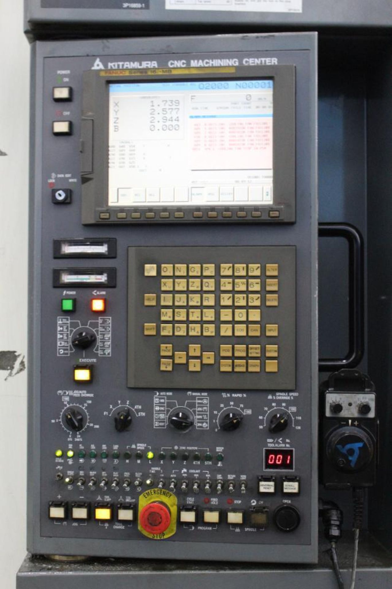 2004 Kitamura MyCenter HX500i Horizontal Machining Center with Fanuc Series 16i-MB Controller - Image 54 of 62