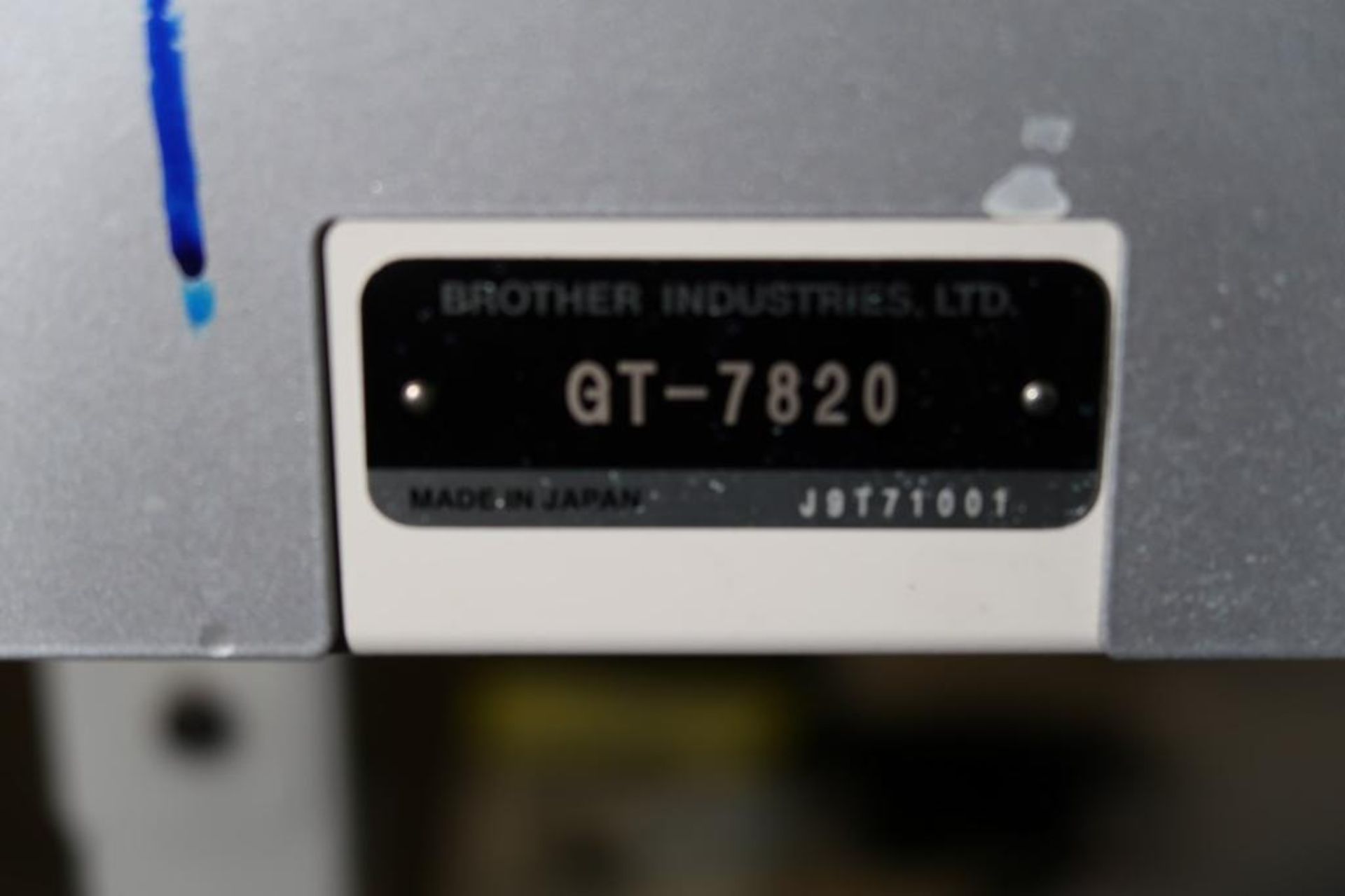 Brother GT-3 Series mdl. GT-7820 Digital Garment Printer - Image 7 of 7