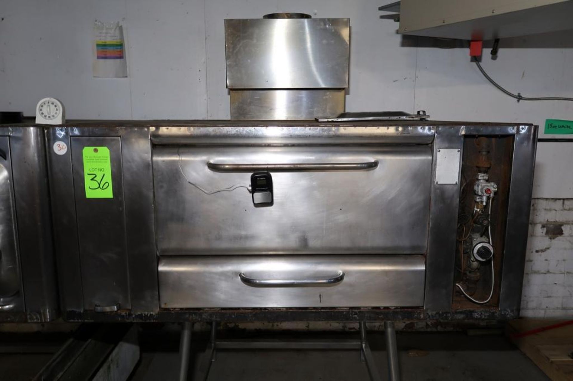 S/S Gas-Fired Pizza Oven with Stand