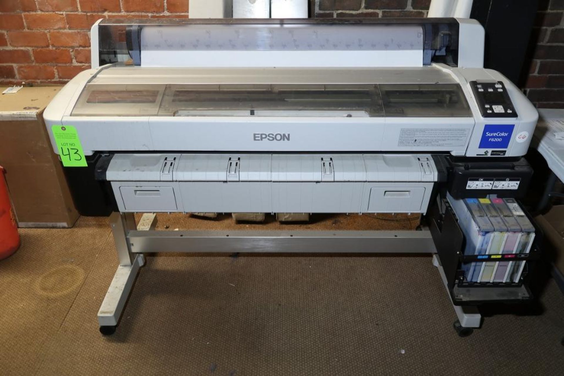 2015 Epson mdl. SureColor F6200 1100mm Wide Pro Dye Sublimation Printer