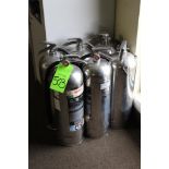 Lot of (6) Badger 2 1/2 Gallon Water Fire Extinguishers