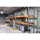 Pallet Racking (4) Sections (Contents Not Included)