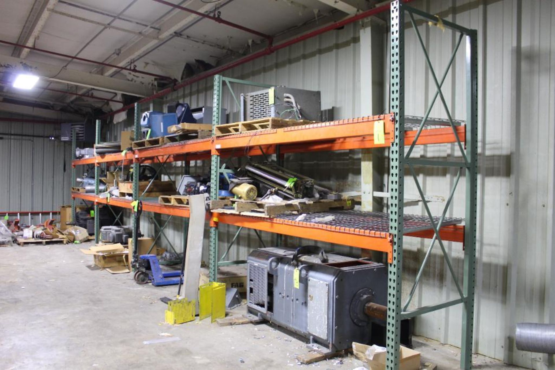 Pallet Racking (4) Sections (Contents Not Included)