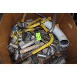 Lot of Assorted Pipes, Clamps, Nozzles