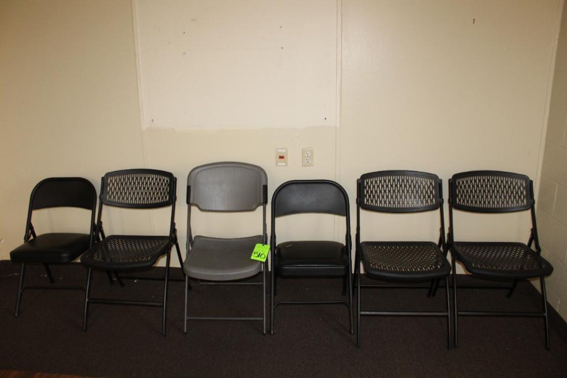 Lot of (6) Folding Chairs