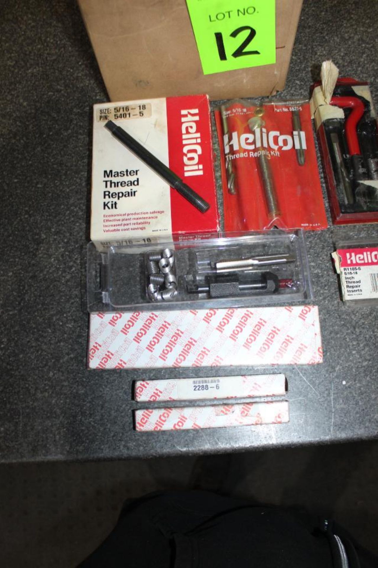 Lot of Assorted H-Coil Installation Tools and Helicoil Thread Repair Kit - Image 3 of 4