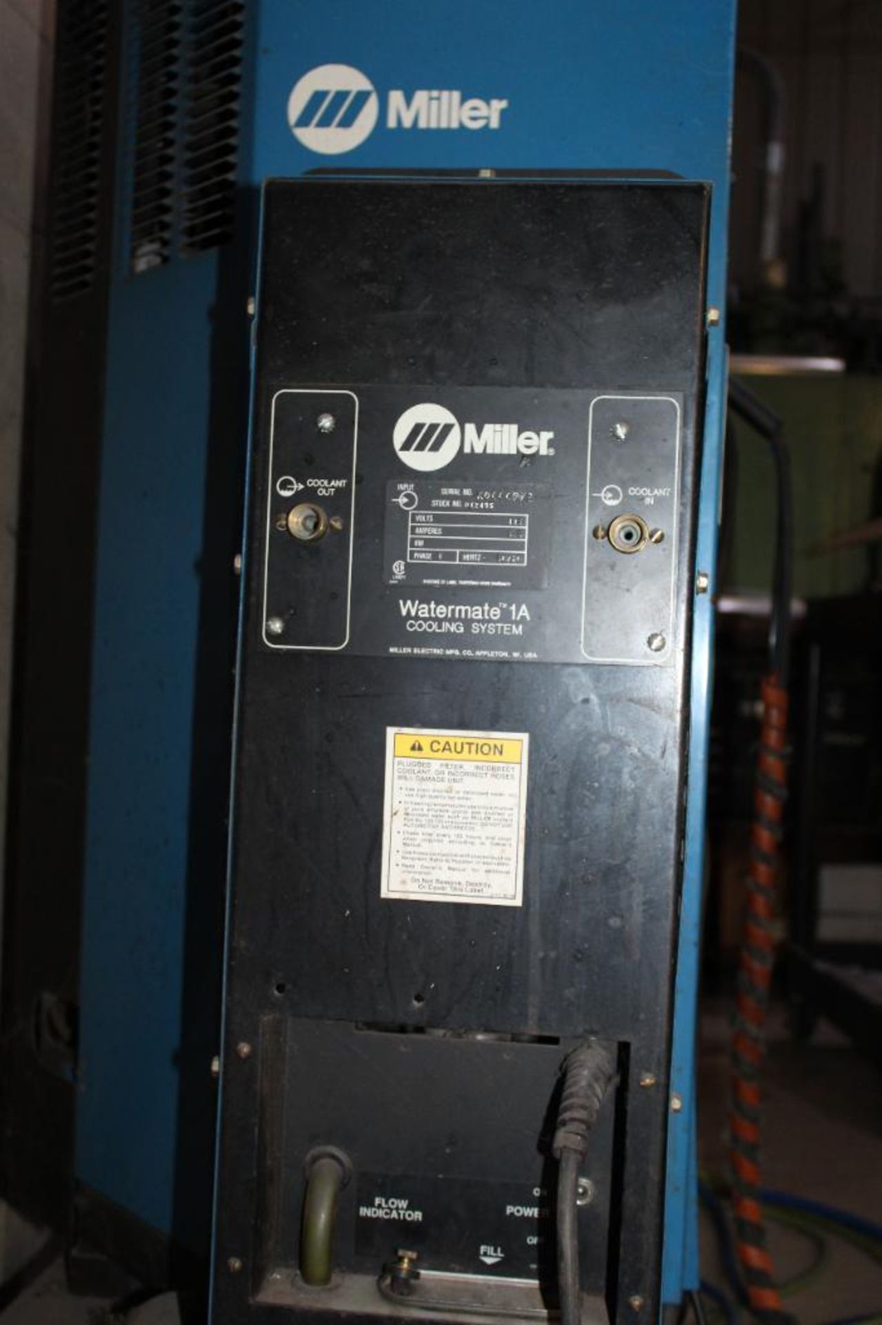 Miller Syncrowave 351 Constant Current AC/DC Arc Welding Power Source W/ Miller Watermate 1A Cooling - Image 8 of 12