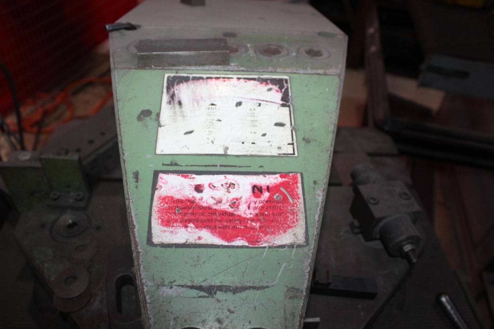 1983 Boschert 9"x9" Angle Shear Notcher - Image 14 of 16