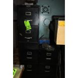 Lot of (3) 2-Drawer and (1) 4-Drawer File Cabinets