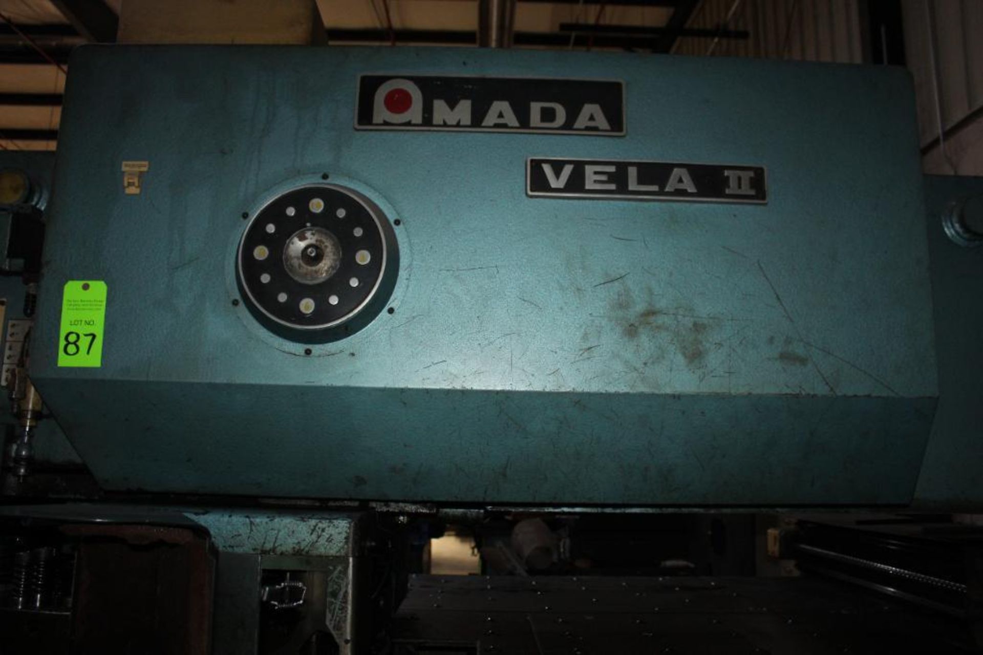 1983 Amada Vela II 30 Ton CNC Punch Press 305050 W/ Amada Fanuc-O System 6M CNC Control - Bild 8 aus 25