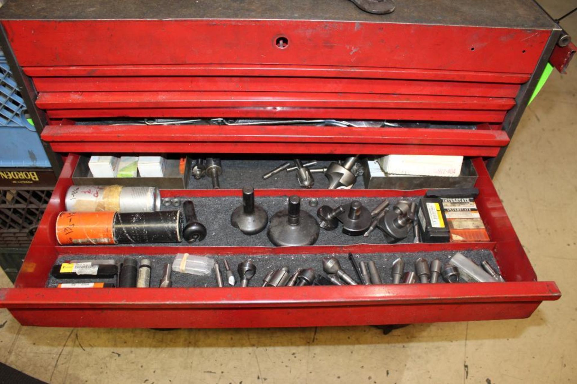Red Tool Chest with Contents - Image 5 of 7