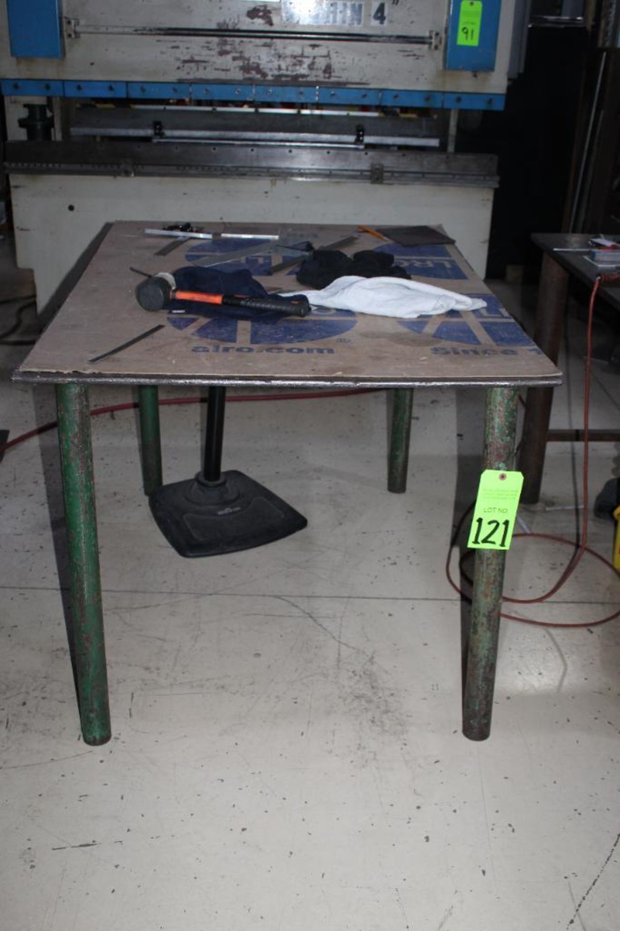 Steel Table 3'x4'x32"