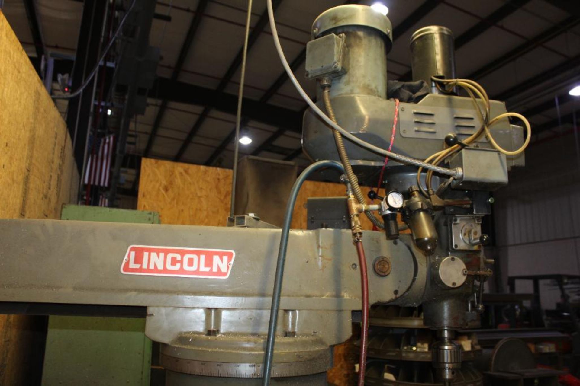 1988 T.F.Y. Lincoln Knee Mill Model 19X9 with 2-Axis Sorgon Digital Readout - Image 14 of 15