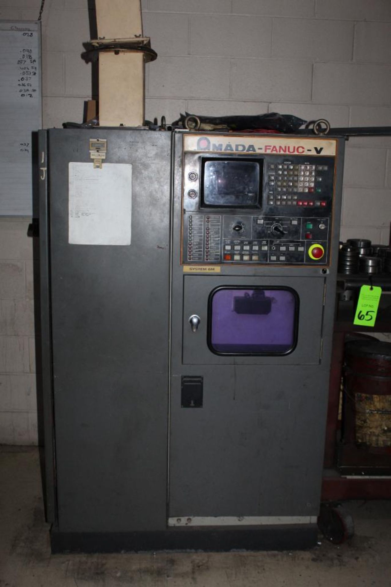 1983 Amada Vela II 30 Ton CNC Punch Press 305050 W/ Amada Fanuc-O System 6M CNC Control - Bild 23 aus 25