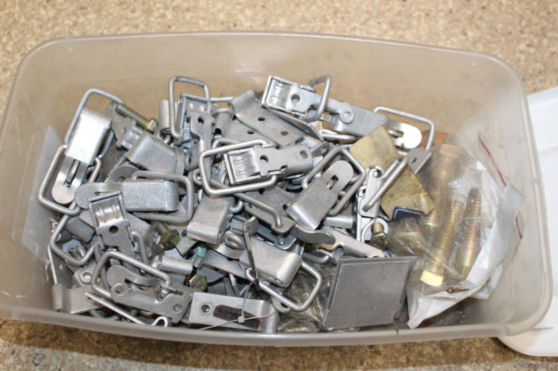 Lot of (13) Containers of Assorted Pins, Bolts, Nuts, Washers and Latches - Image 12 of 15