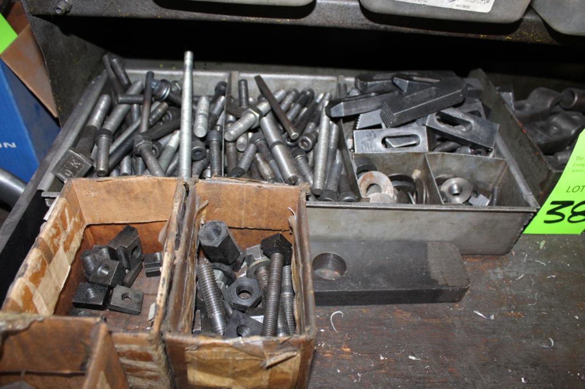 Contents of Cabinet and Tooling on Top