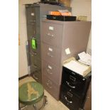 Lot of (3) File Cabinets