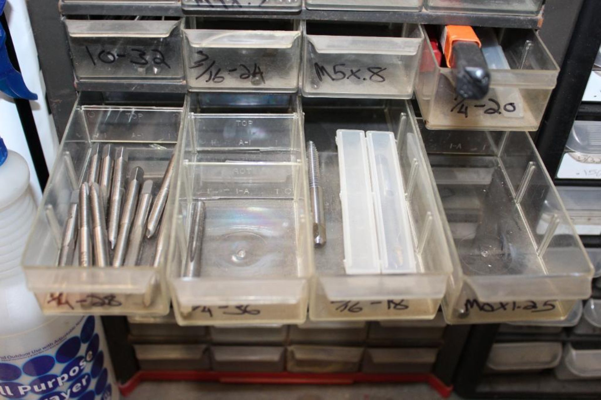 Lot of (5) Plastic Hardware Organizers W/ Contents - Image 23 of 36