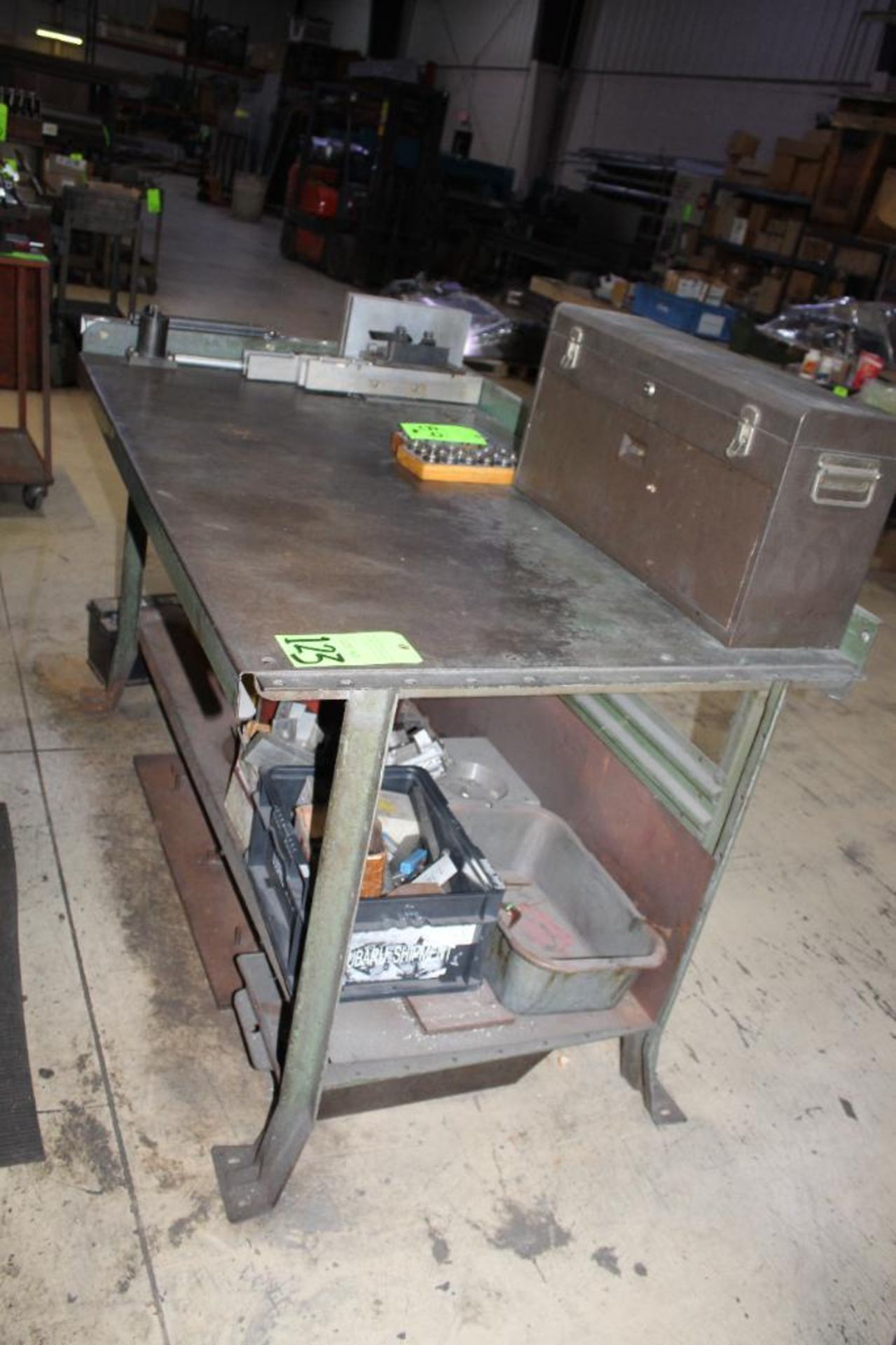 Steel WorkBench with Tool Holder 65"x37"x34"