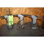 Lot of (3) PRG510 Pneumatic "Pop" Riveters