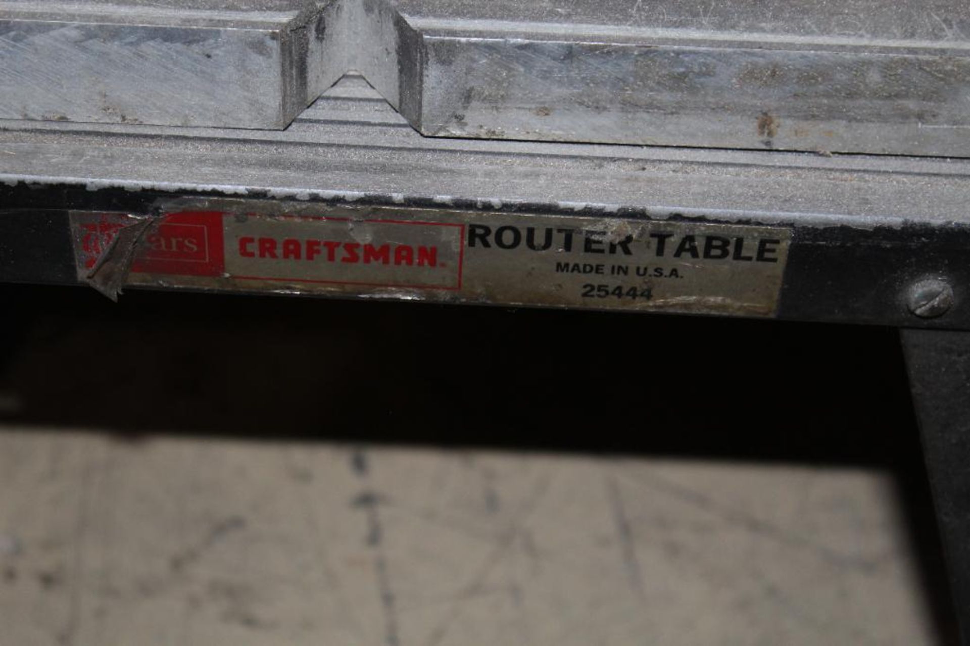 Craftsman Router Table with Porter Cable Router, Craftsmen Drill and Sander - Image 4 of 8