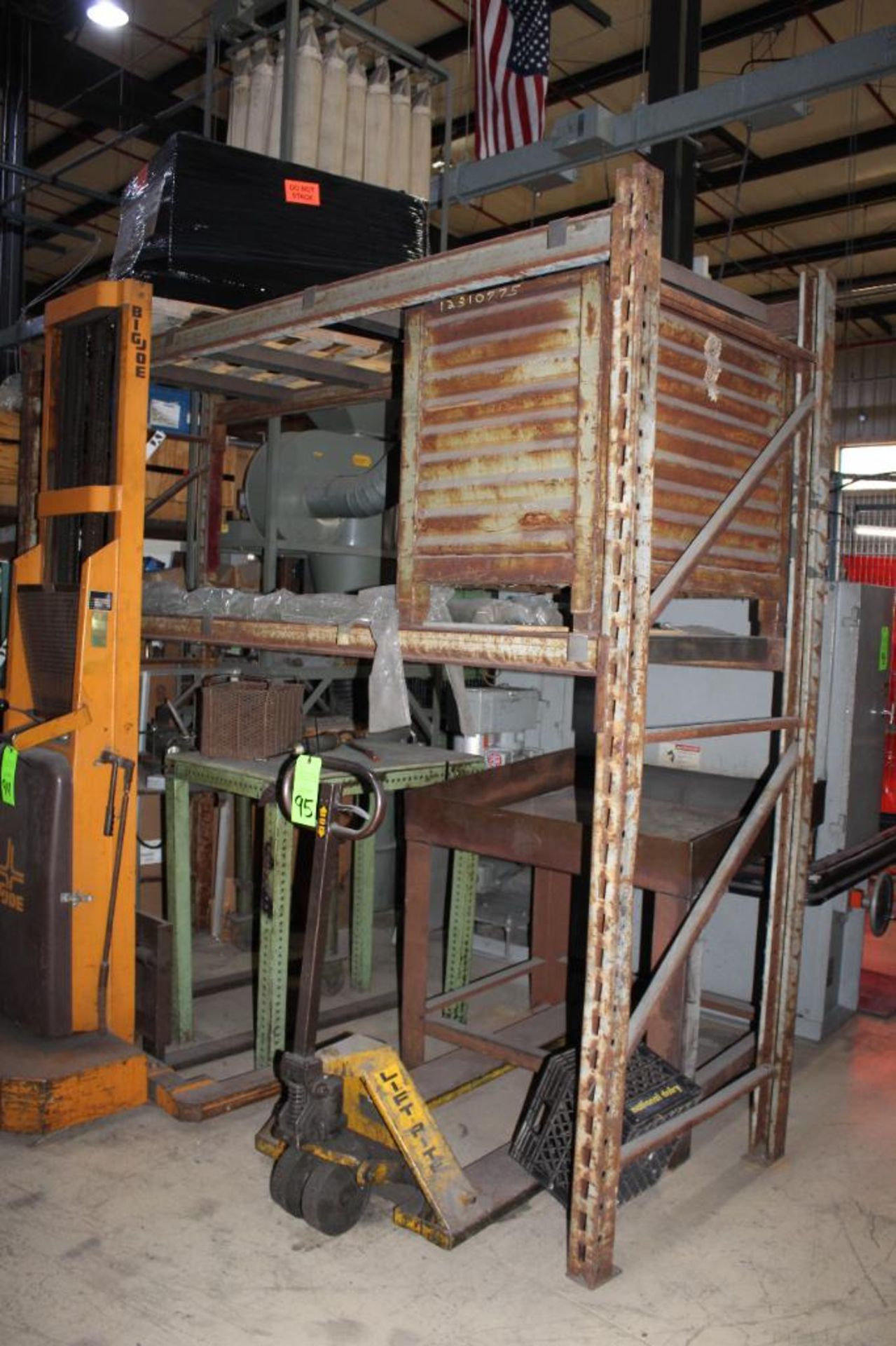 Pallet Racking (1 Section) No Contents