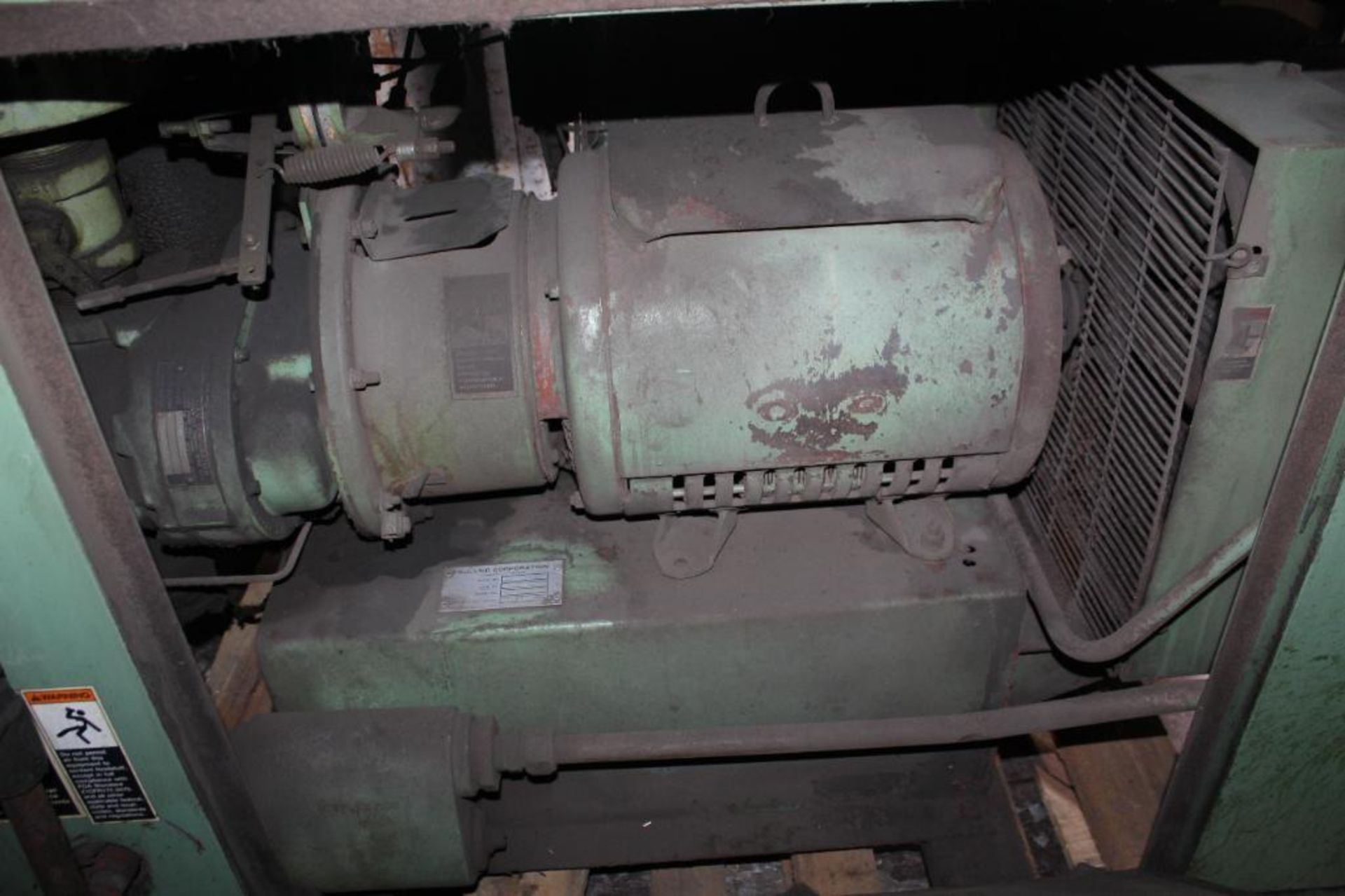 SullAir Air Compressor Model 10B-25 AOAO - Image 10 of 14