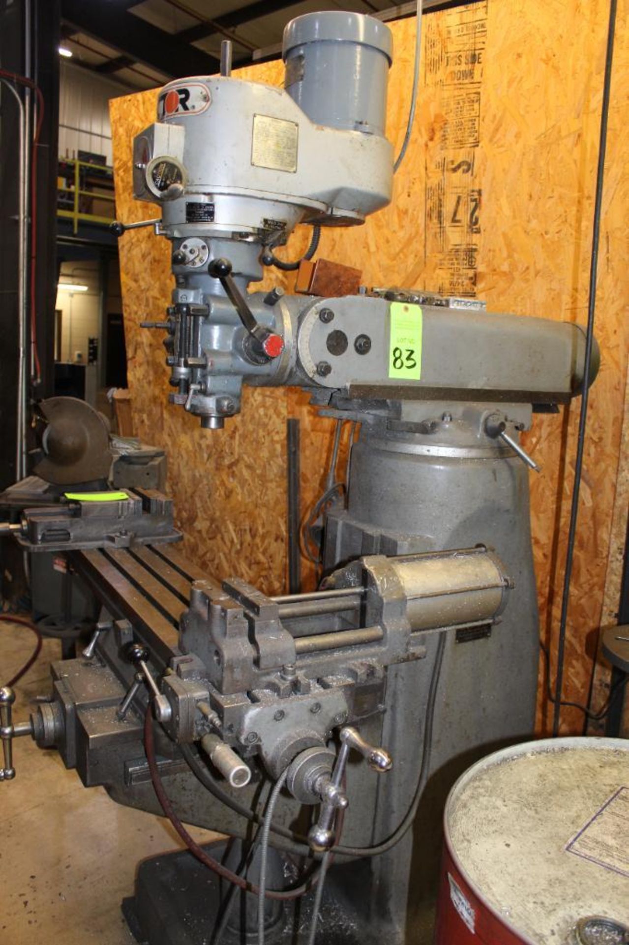 Victor Knee Mill Model CD2VS W/ AcuRite Millmate and 12" Rotary Table Bridgeport News - Image 10 of 10