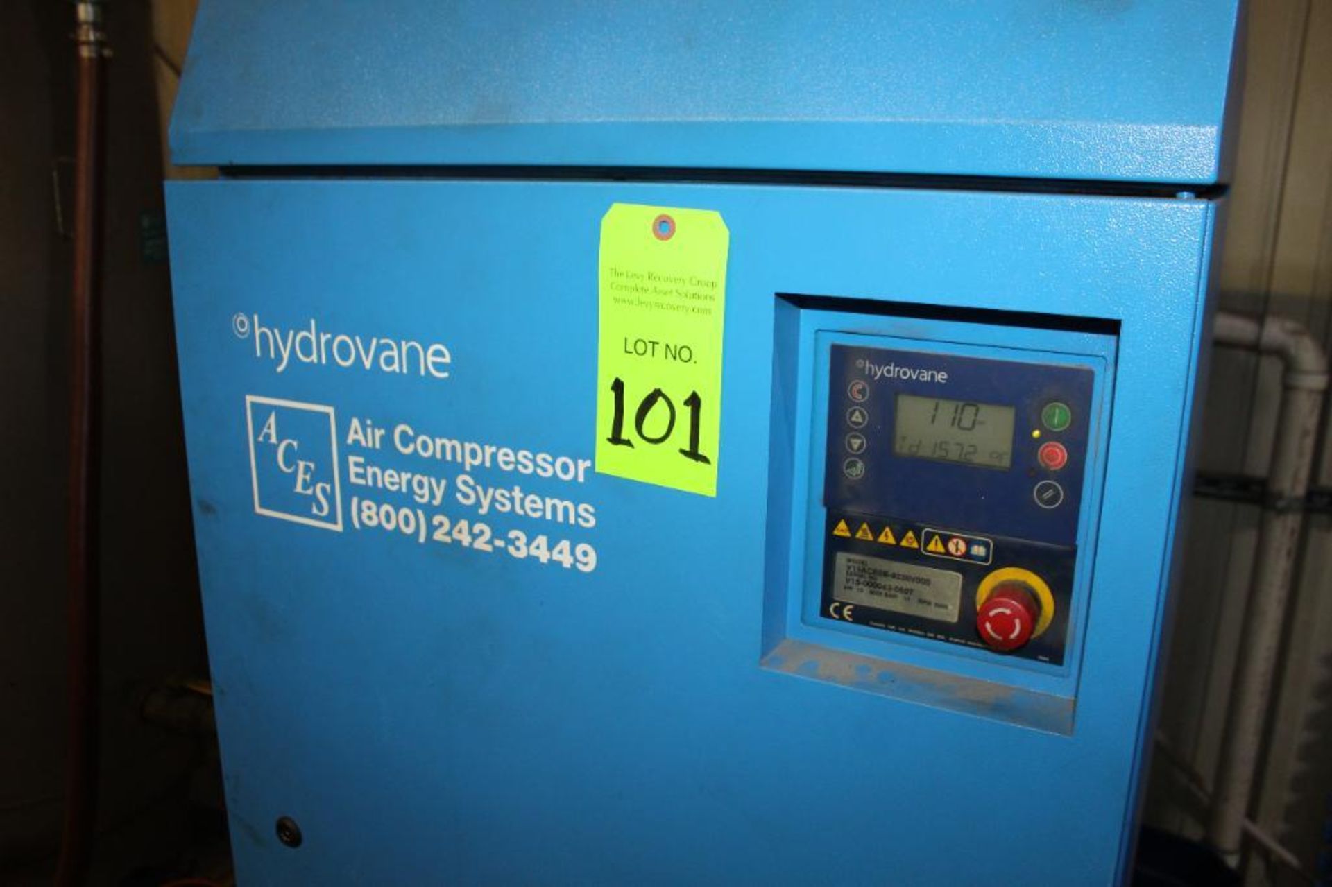 HydroVane Air Compressor Model HV15RS/V15ACE08-4035V000 - Image 13 of 13