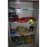 Lot of Extension Cords and Compressor Hose