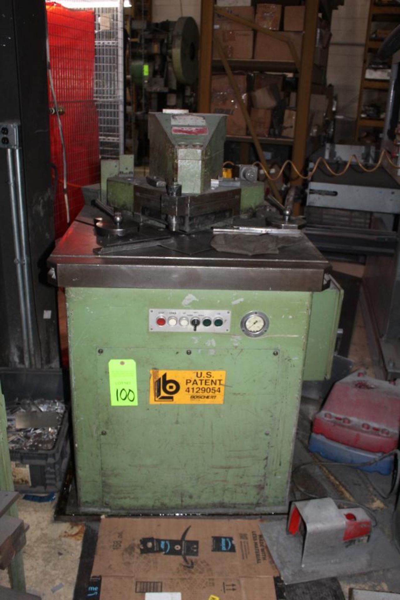 1983 Boschert 9"x9" Angle Shear Notcher