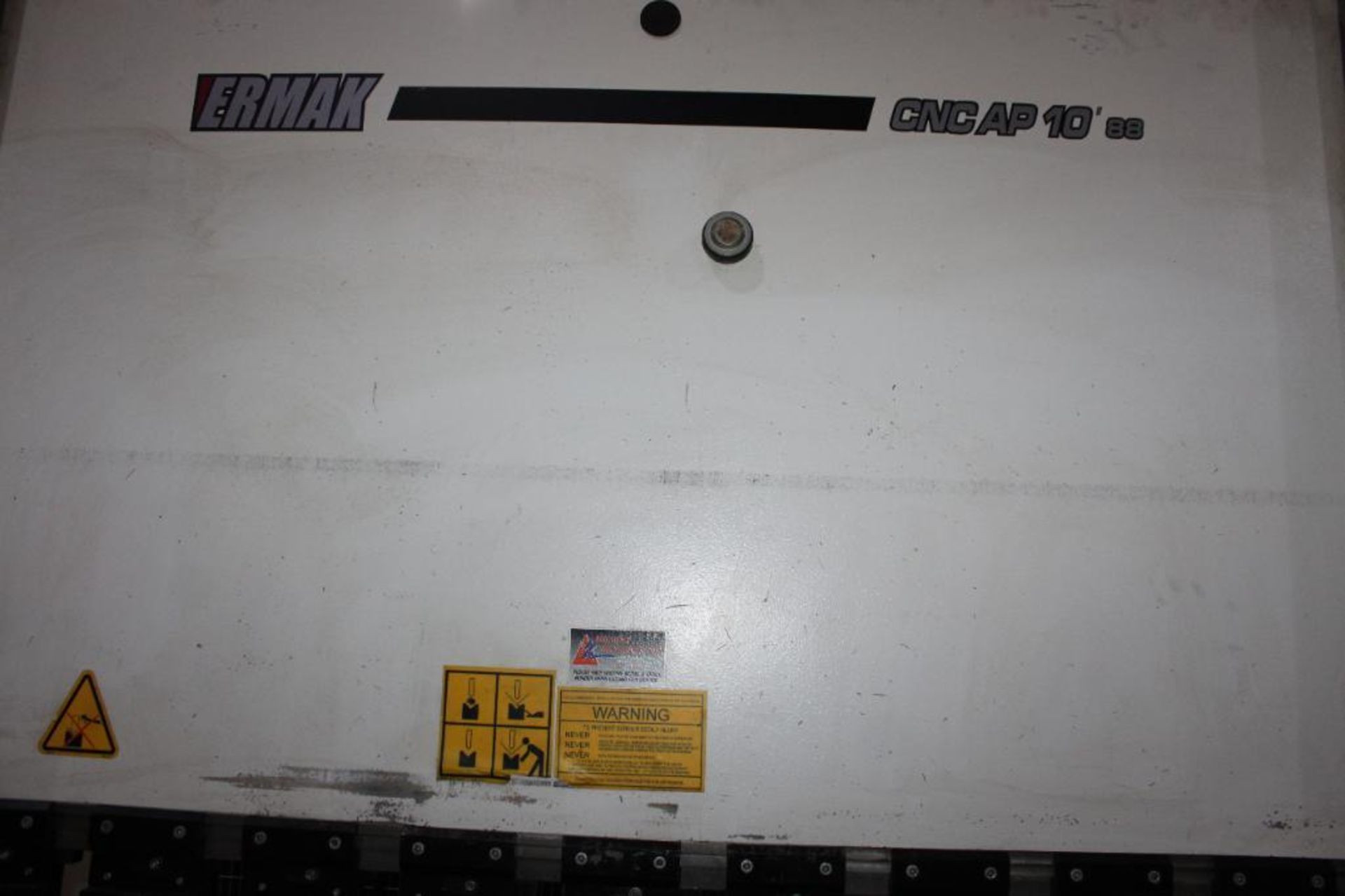 Ermak CNC Press Brake Machine AP 10' 88 W/ DelemDA-GGW Model 2006 - Needs Light Curtain - Bild 3 aus 16