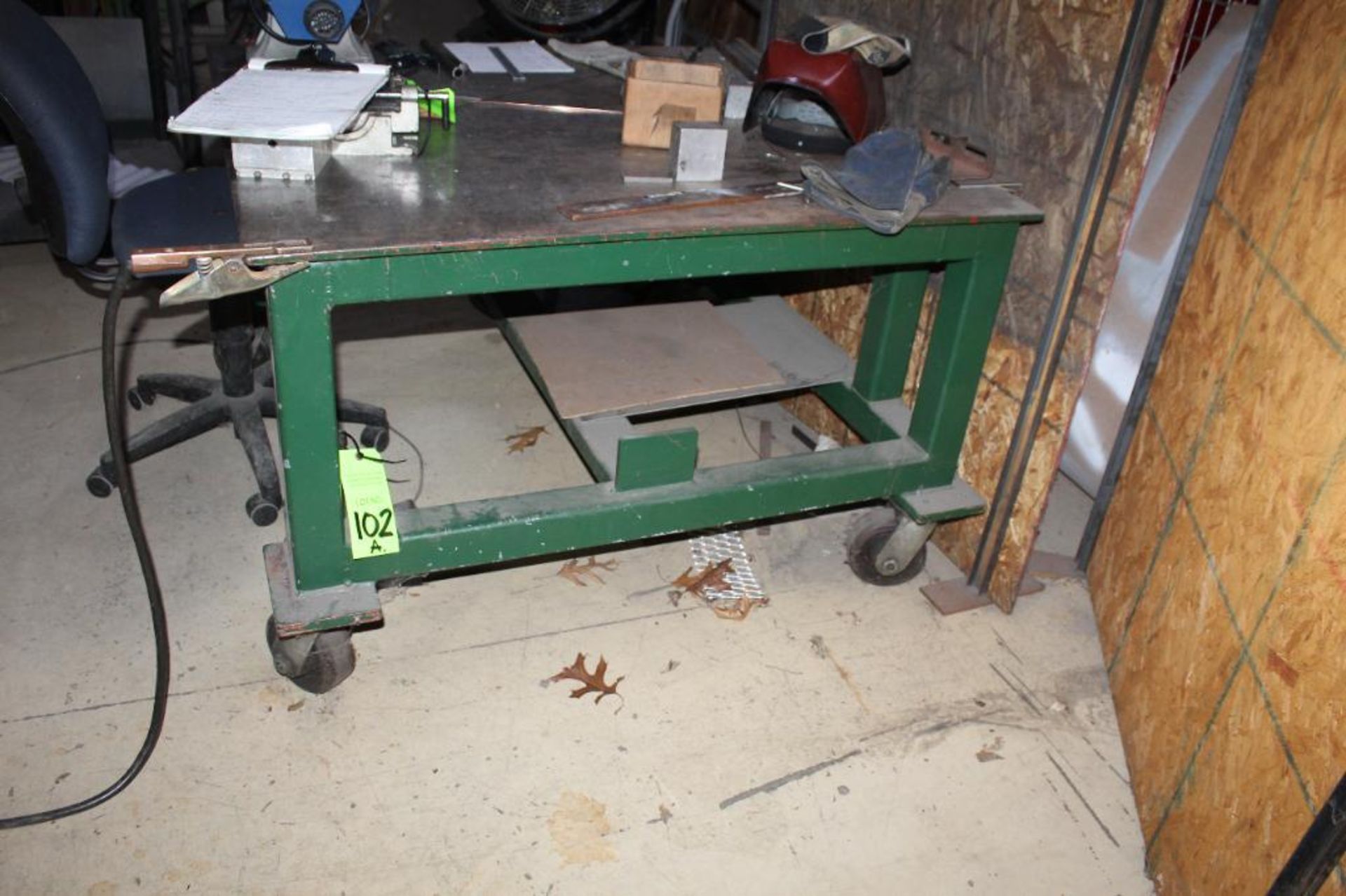 Rolling Steel Table